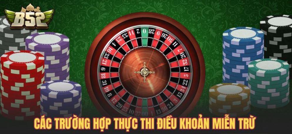 Các trường hợp thực thi được điều khoản miễn trừ